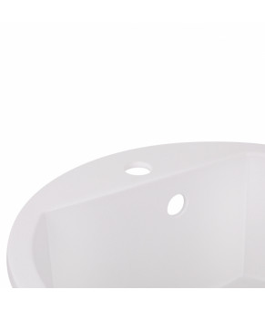 Кухонная мойка Qtap CS D510 WHI (QTD510WHI650)