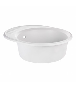 Кухонная мойка Qtap CS 6151 WHI (QT6151WHI650)