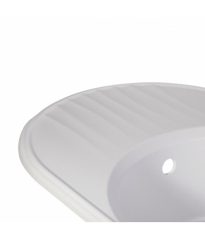 Кухонная мойка Qtap CS 7451 WHI (QT7451WHI650)