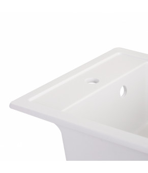 Кухонная мойка Qtap CS 5046 WHI (QT5046WHI650)