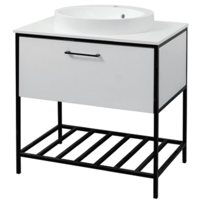 Тумба с раковиной Mirater Aletta 80 см 53-1-3 5947