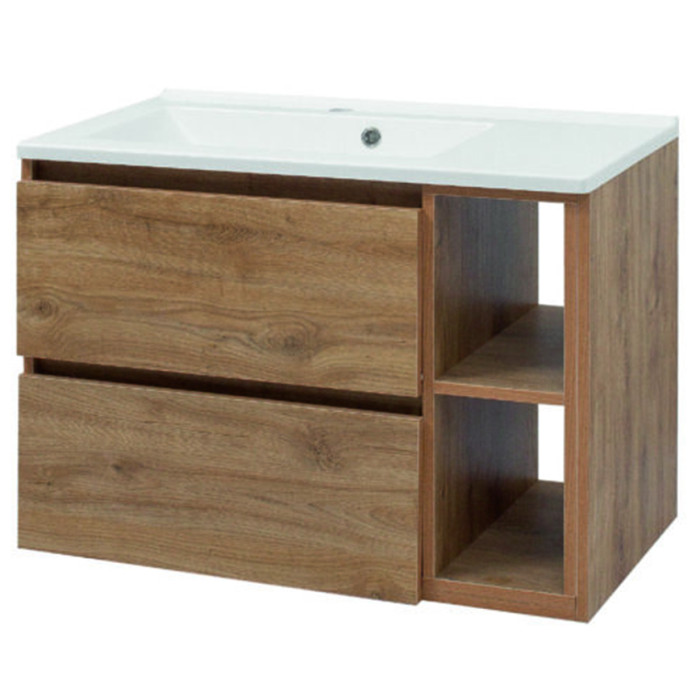 Тумба с раковиной Mirater Twist 80 см 52-2 5959