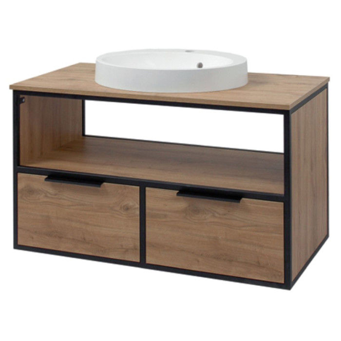 Тумба с раковиной Mirater Dallas 100 см 53-2-1 5944