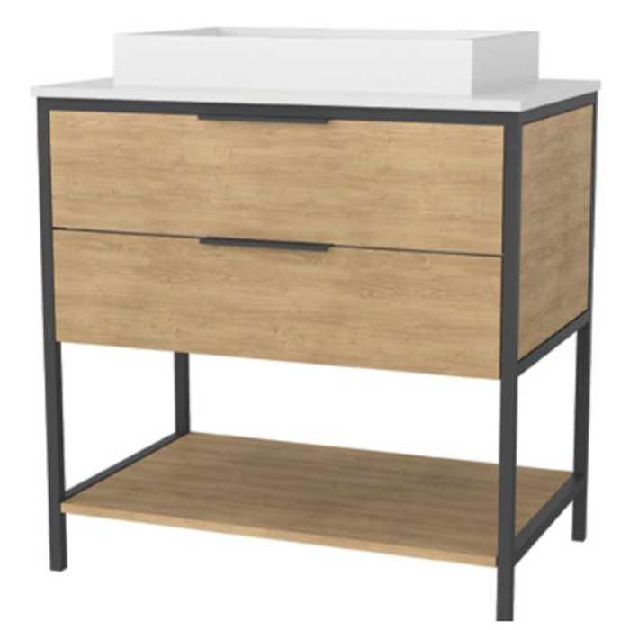 Тумба с раковиной Mirater Olas 80 см 53-3-2 5949