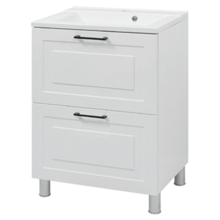 Тумба с раковиной Mirater Alba 60 см 48-1 5895