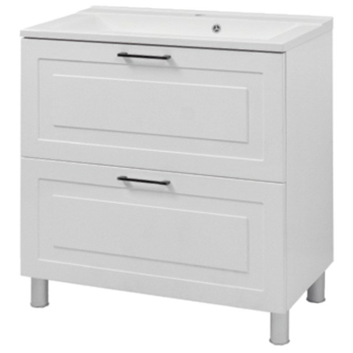 Тумба с раковиной Mirater Alba 80 см 48-3 5897