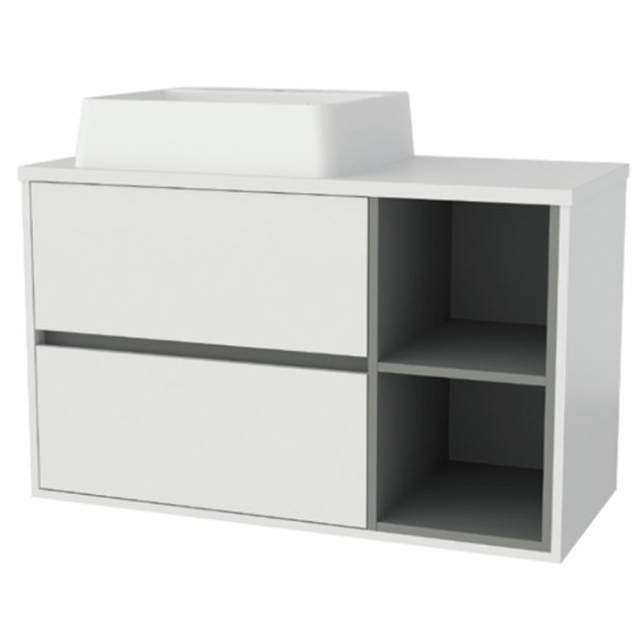 Тумба с раковиной Mirater Iris 100 см 41-1-2 5686