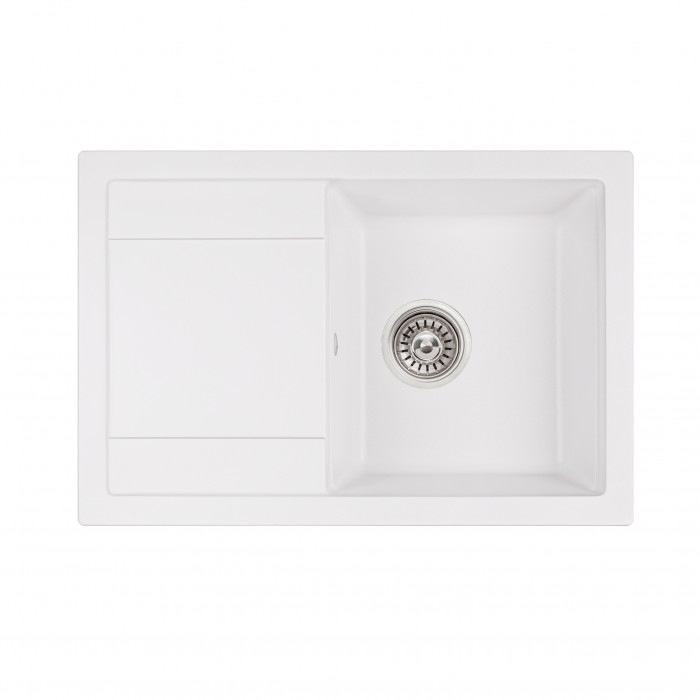 Кухонна мийка Qtap CS 7449 WHI (QT7449WHI650)