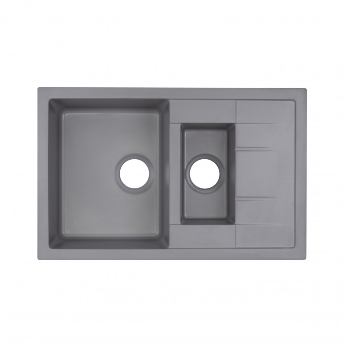 Кухонна мийка Qtap CS 7648 GRE (QT7648GRE471)