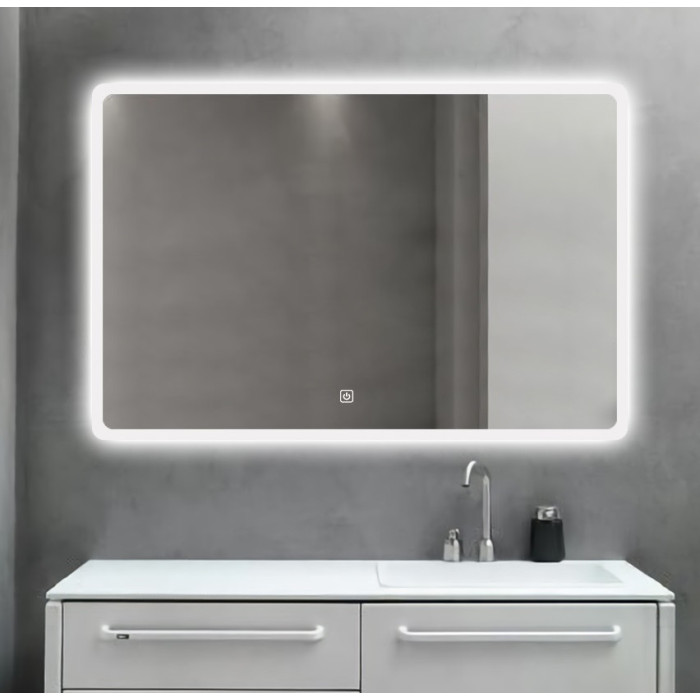 Зеркало Dusel LED DE-M3011 70х90 см Сенсорное включение+подогрев 630113