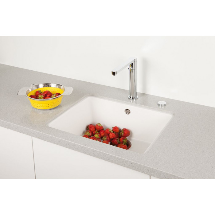 Кухонна мийка Schock Quadro N-100S Super white 01