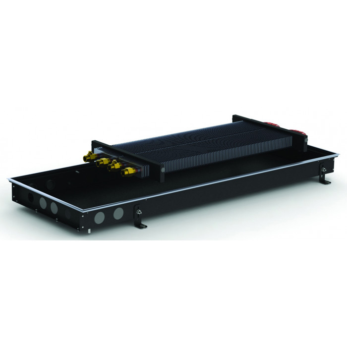 Внутрішньопідлоговий конвектор Carrera C2 65 Black 38х275 см