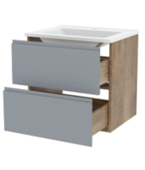 Тумба с раковиной Mirater Prio 60 см 39-3-1 5430