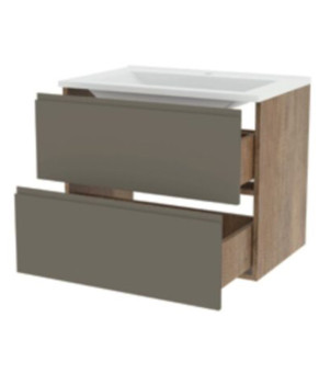 Тумба с раковиной Mirater Prio 70 см 39-2-2 5432