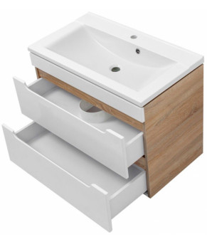 Тумба с раковиной Mirater Aruba 80 см 12007744