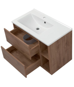 Тумба с раковиной Mirater Twist 80 см 52-1 5960