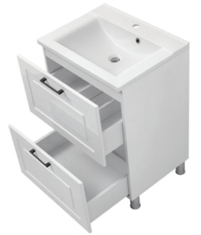 Тумба с раковиной Mirater Alba 60 см 48-1 5895