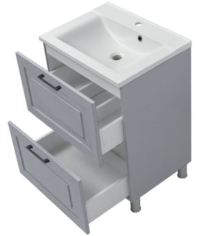 Тумба с раковиной Mirater Alba 60 см 48-2 5896