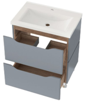 Тумба с раковиной Mirater Sacramento 70 см 40-8-2 5673