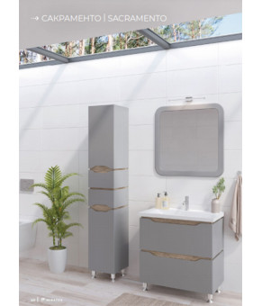 Тумба с раковиной Mirater Sacramento 70 см 40-8-2 5673