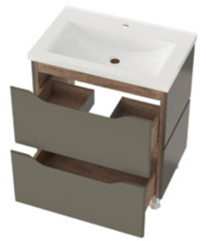 Тумба с раковиной Mirater Sacramento 70 см 40-6-2 5672
