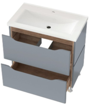 Тумба с раковиной Mirater Sacramento 80 см 40-8-3 5675
