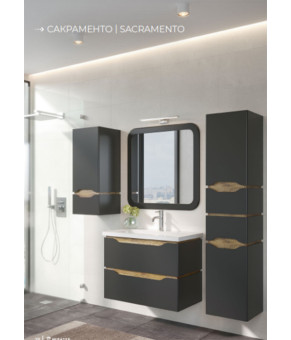 Тумба с раковиной Mirater Sacramento 70 см 40-3-2 5536