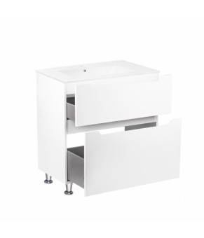 Тумба напольная с раковиной Qtap Scorpio QT1471TNВ7013070CW