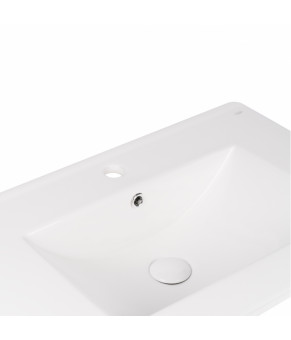 Тумба подвесная с раковиной Qtap Robin QT1372TPВ7001WWO