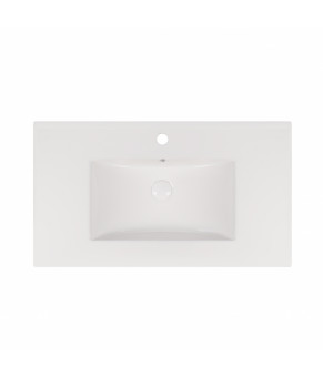 Тумба подвесная с раковиной Qtap Robin QT1372TPВ8001WWO
