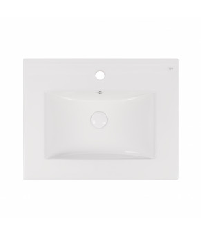 Тумба подвесная с раковиной Qtap Robin QT1372TPВ6002GWO
