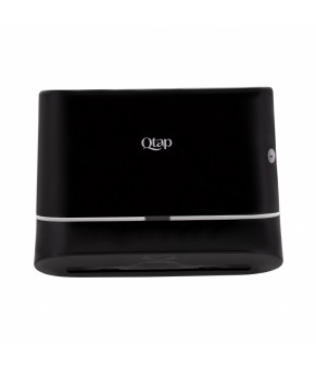 Диспенсер для бумажных полотенец Qtap Pohodli 300 мм Black (QTDR600BP)