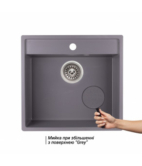 Кухонная мойка Qtap CS 5250 GRE (QT5250GRE471)