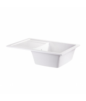 Кухонная мойка Qtap CS 7449 WHI (QT7449WHI650)