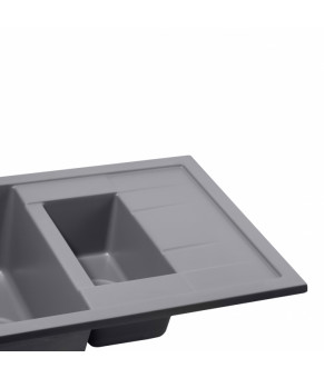 Кухонная мойка Qtap CS 7648 GRE (QT7648GRE471)