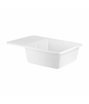 Кухонная мойка Qtap CS 7440 WHI (QT7440WHI650)