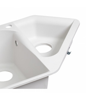 Кухонная мойка Lidz 1000x500/225 WHI-01 (LIDZWHI011000500225)