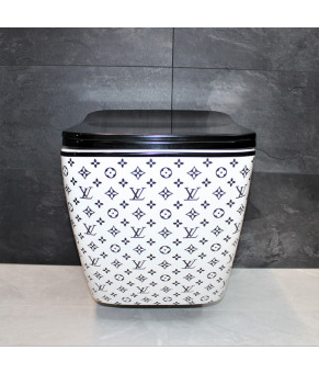 Унитаз подвесной DUSEL CUBIS LV STYLE DWHT10201030LVS с сиденьем Slim Soft-Close