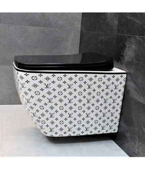 Унитаз подвесной DUSEL CUBIS LV STYLE DWHT10201030LVS с сиденьем Slim Soft-Close