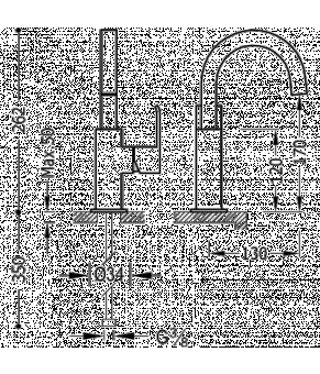 Cмеситель для раковины TRES CUADRO 106605