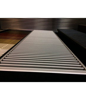 Внутрипольный конвектор Carrera M2 65 Inox 38х275 см решетка