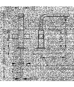 Cмеситель для раковины TRES CUADRO 108604