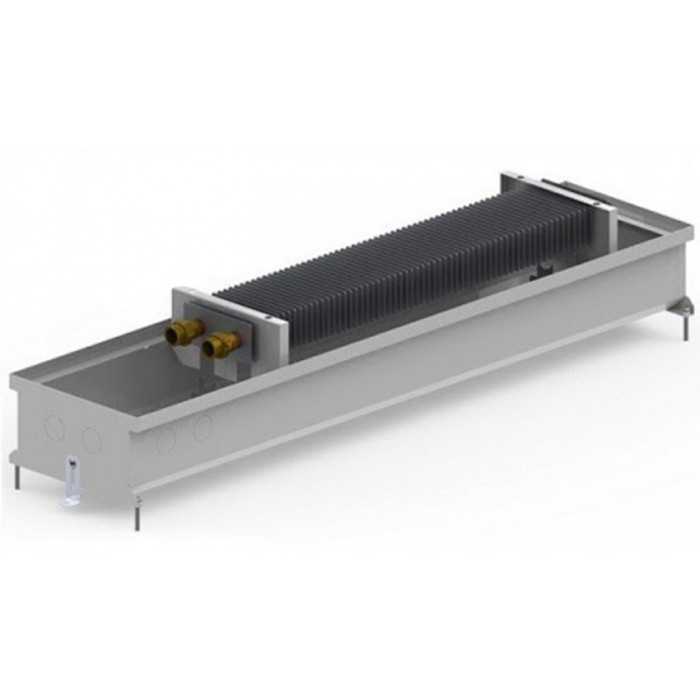 Внутрішньопідлоговий конвектор Carrera C 90 Inox 23х175 см
