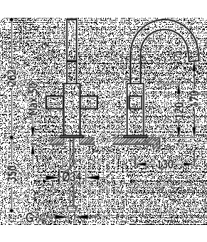 Cмеситель для раковины CUADRO 108605