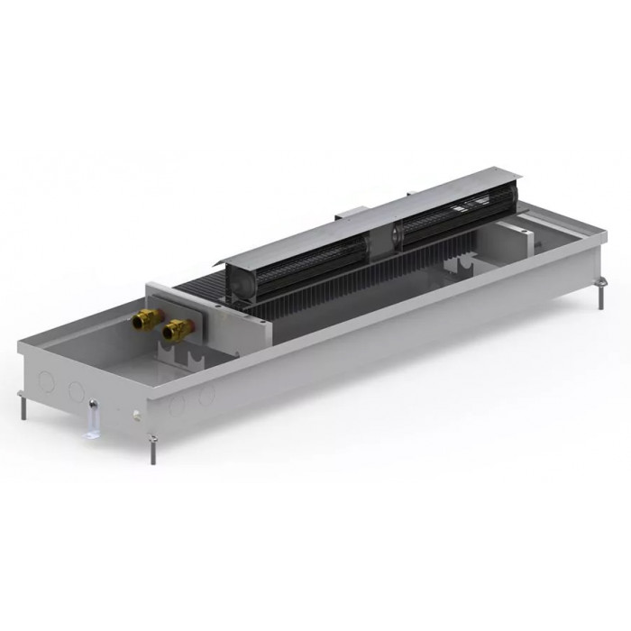 Внутрішньопідлоговий конвектор Carrera CV 90 Inox 25х175 см