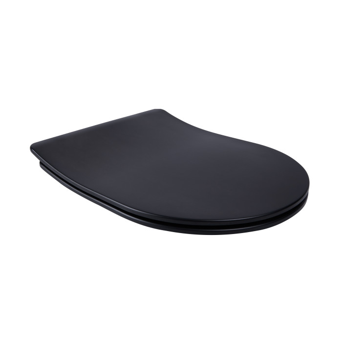 Сиденье для унитаза Qtap Robin, Scorpio с микролифтом Slim QT99U184UF450MB