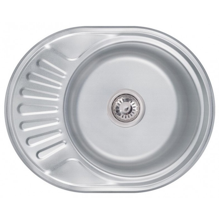 Кухонна мийка Lidz 6044 0,6 мм Decor (LIDZ604406DEC160)