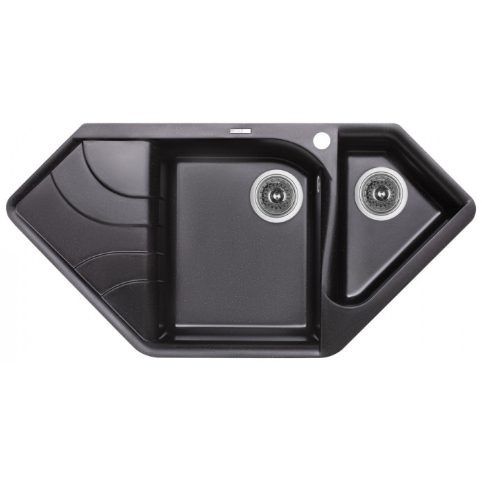 Кухонна мийка з додатковою чашею Lidz 1000x500/225 BLM-14 (LIDZBLM141000500225)