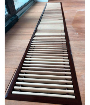 Внутрипольный конвектор Carrera SV 90 Black 25х175 см WR цветная