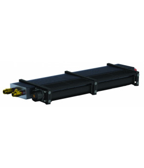 Внутрипольный конвектор Carrera CV 90 Black 25х250 см